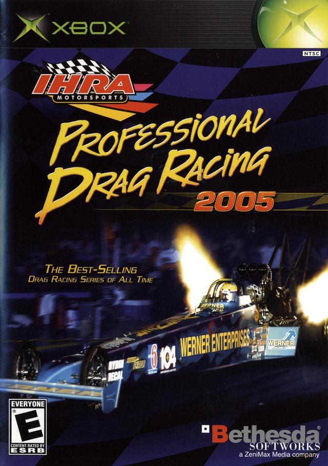 IHRA DRAG RACING 2005 [E] - Xbox representative cover art