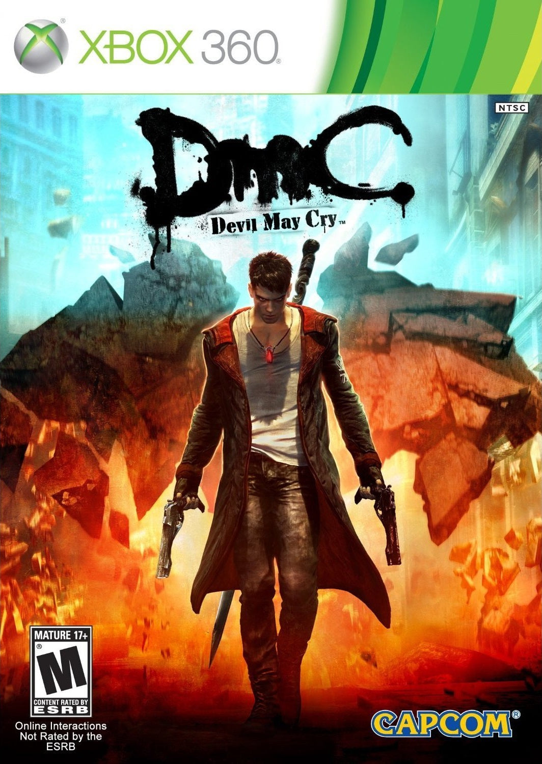 DMC DEVIL MAY CRY [M] - Xbox 360 representative cover art