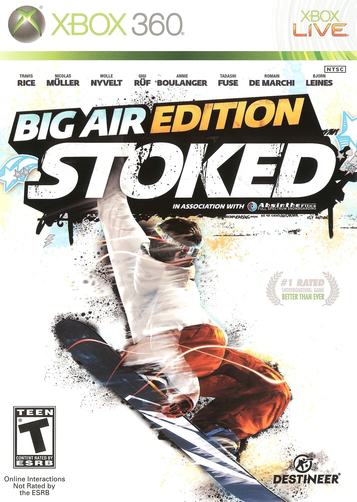 STOKED BIG AIR EDITION [T] - Xbox 360 representative cover art