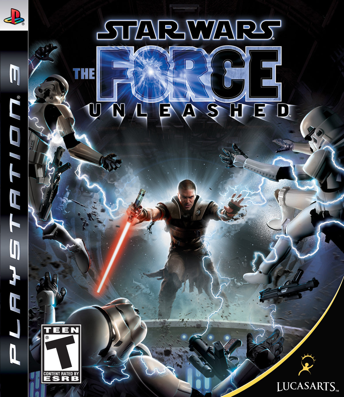 STAR WARS FORCE UNLEASHED [T] - PlayStation 3 representative cover art