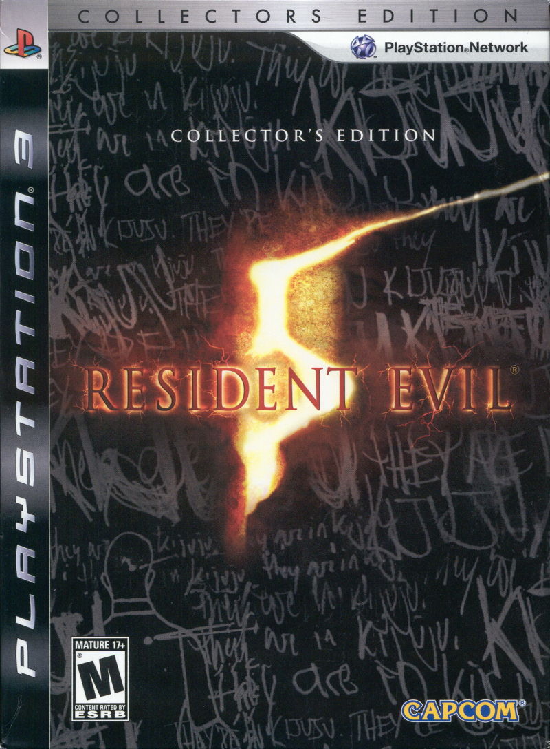 RESIDENT EVIL 5 [M] - PlayStation 3 representative cover art