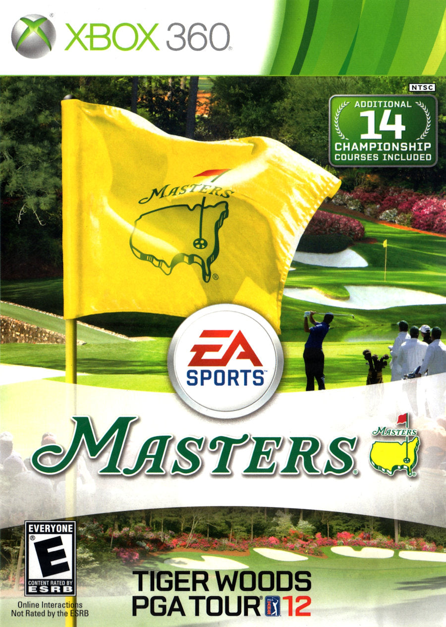 TIGER WOODS PGA TOUR 12 THE MASTERS (NIM) [E] - Xbox 360 representative cover art