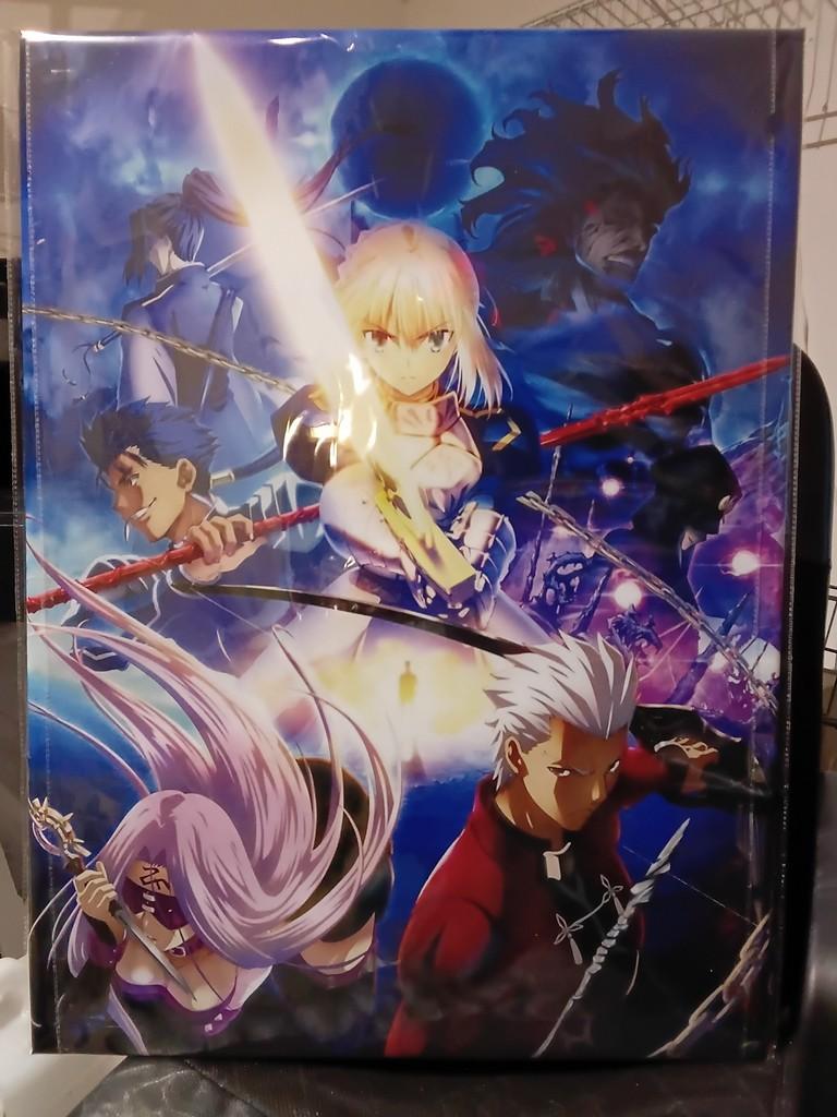Fate/stay night clearance folder - Large Poster Print