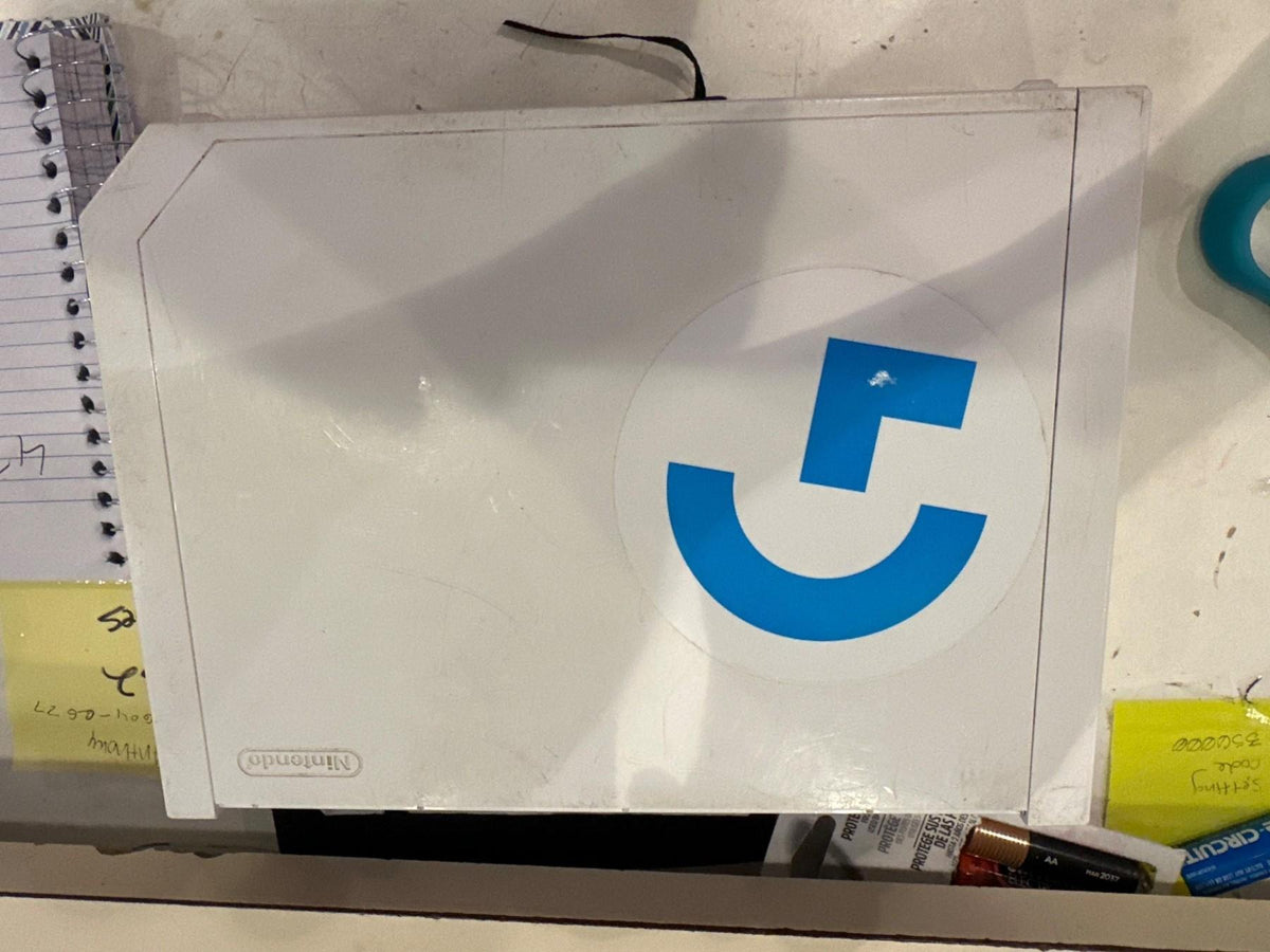 White Nintendo Wii System-WII