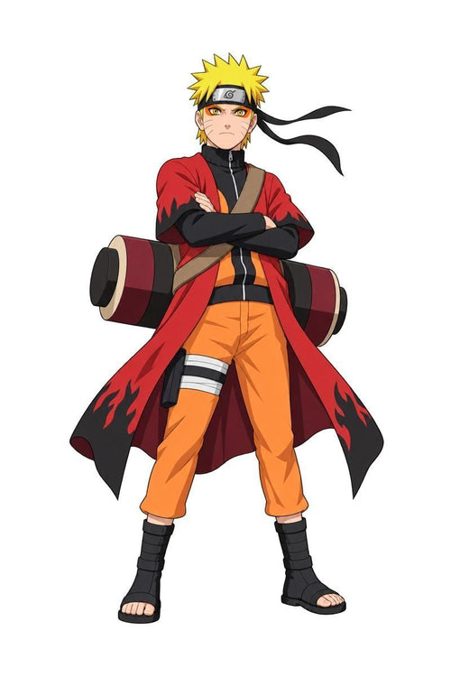 001-Naruto-Sage-Mode - Standard Sticker