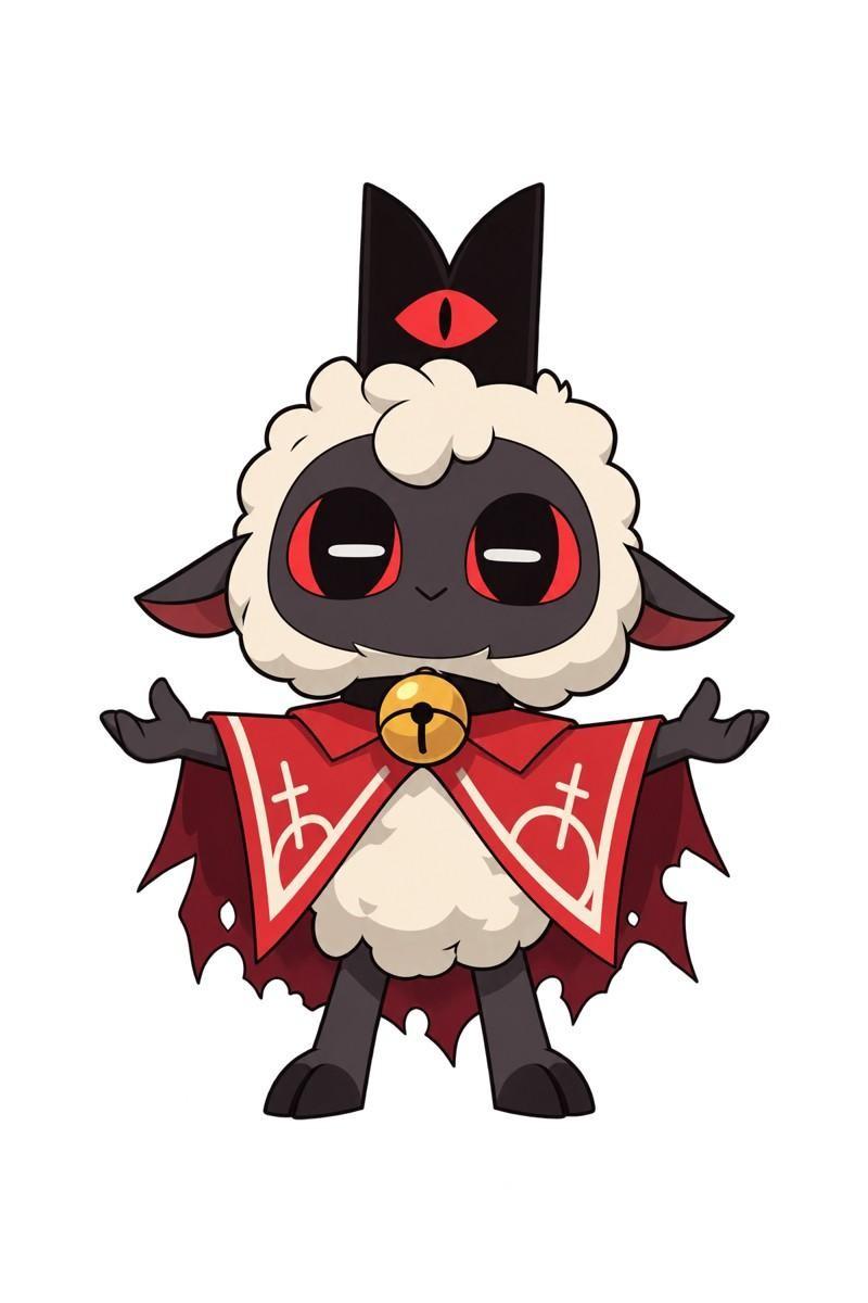 176-Cult-of-the-Lamb - Standard Sticker