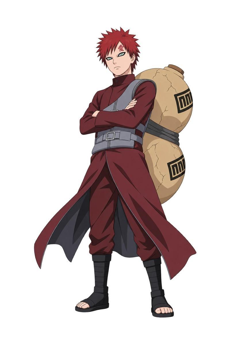 005-Gaara - Standard Sticker