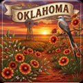 Oklahoma State Design - 6 inch Sticker Popular