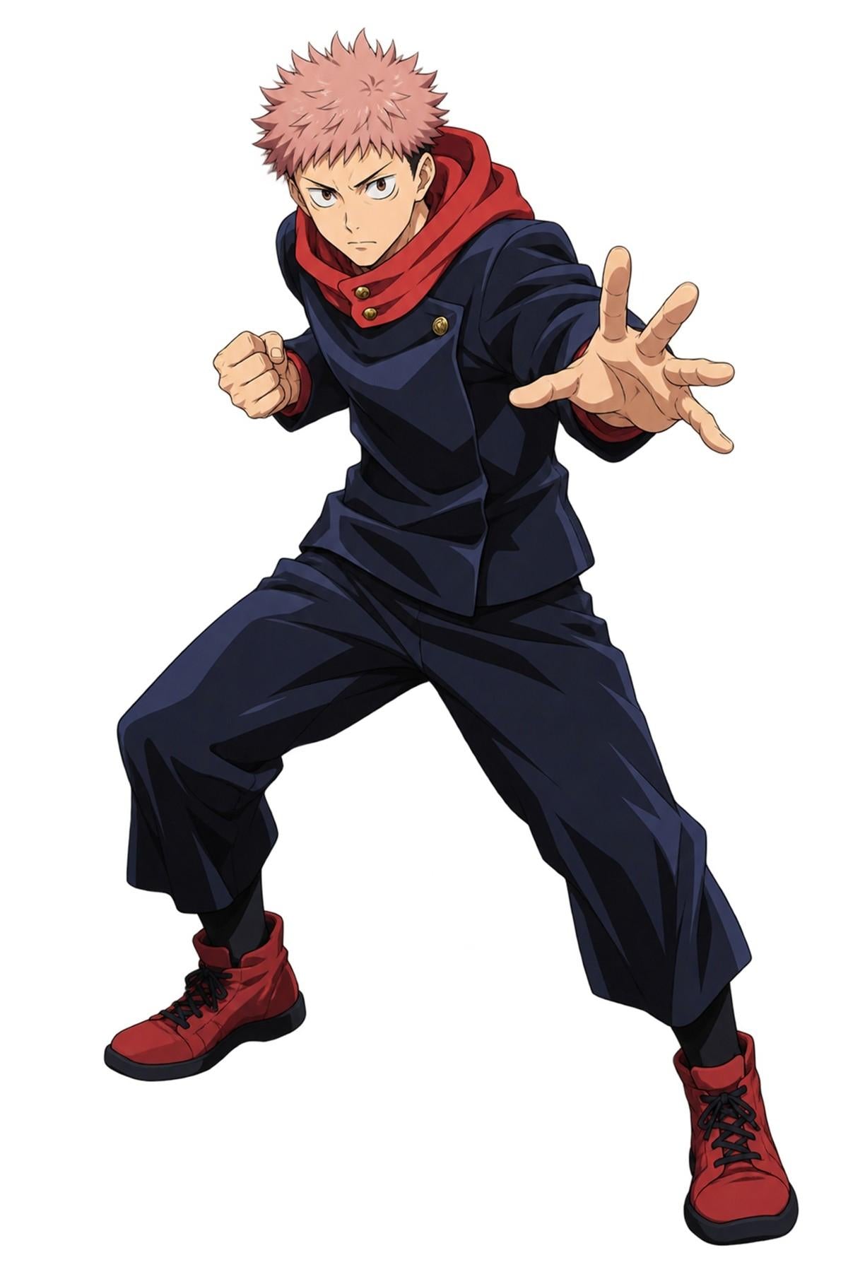 Yuji Itadori Action Pose - Medium Laser Cut