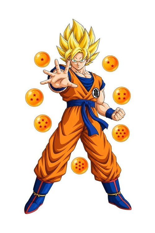 014-Goku-Super-Saiyan - Standard Sticker
