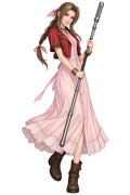 Aerith Gainsborough Final Fantasy VII Remake Character Artwork - XL Laser Cut