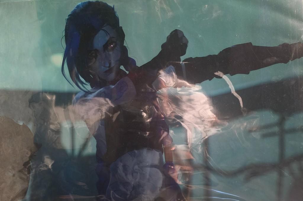 Jinx from Arcane - Small Poster Print