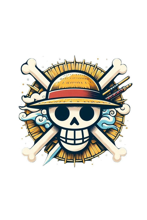 010-Straw-Hat-flag - Standard Sticker