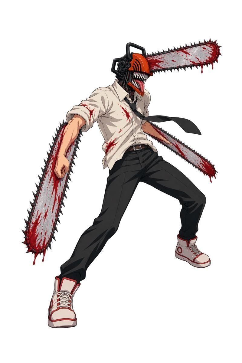 041-Denji - Standard Sticker