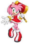 Amy Rose Holding Piko Piko Hammer Artwork - Large Laser Cut