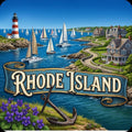 Rhode Island State Design - 6 inch Sticker Popular