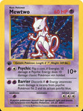 Mewtwo Trading Card Illustration - Medium Wood Print