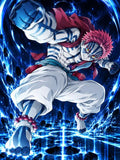 Akaza from Demon Slayer - Large Poster Print