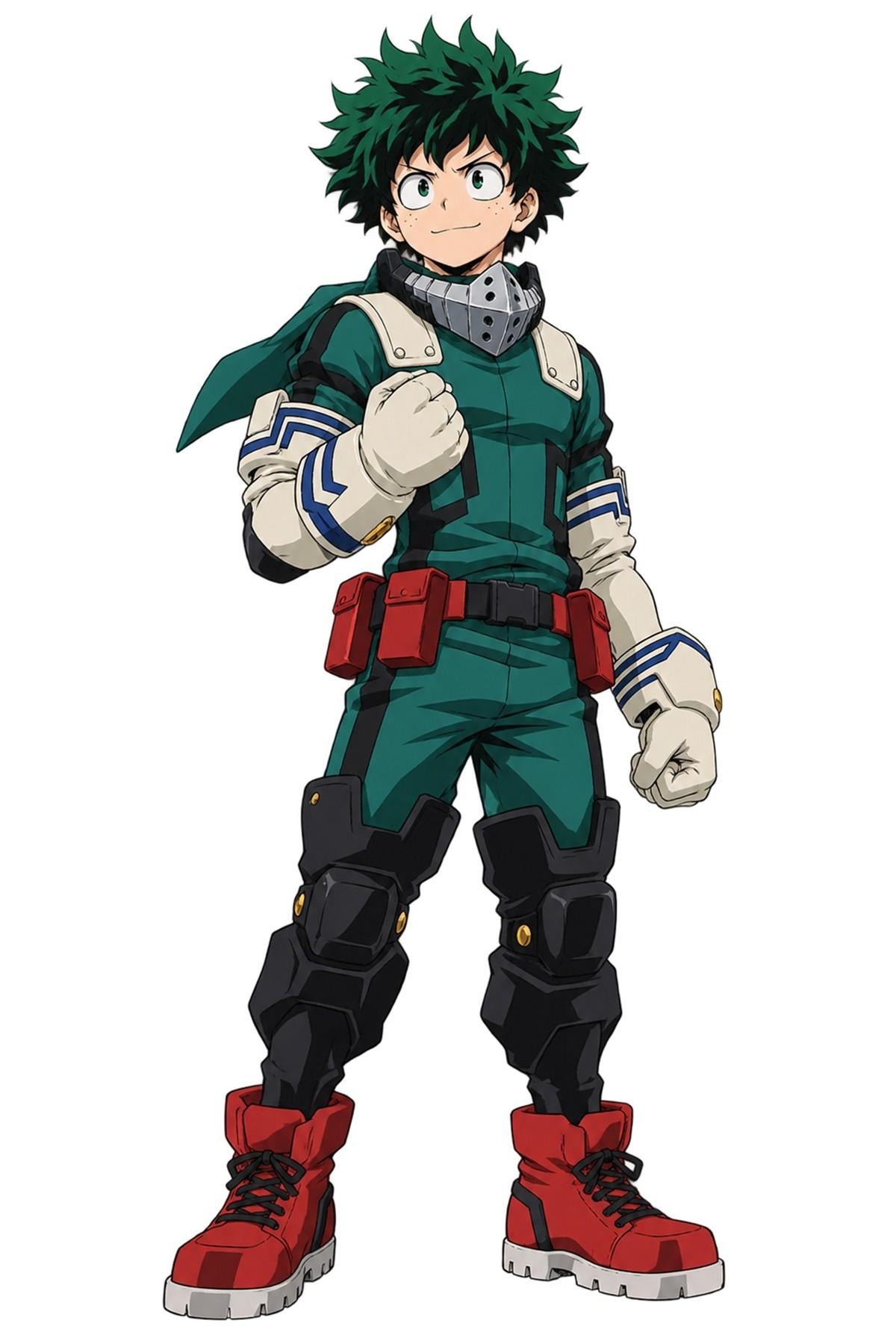 Izuku Midoriya Hero Costume Artwork - XL Laser Cut