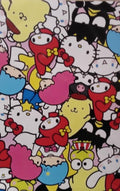 Sanrio characters collage pattern - Small Poster Print