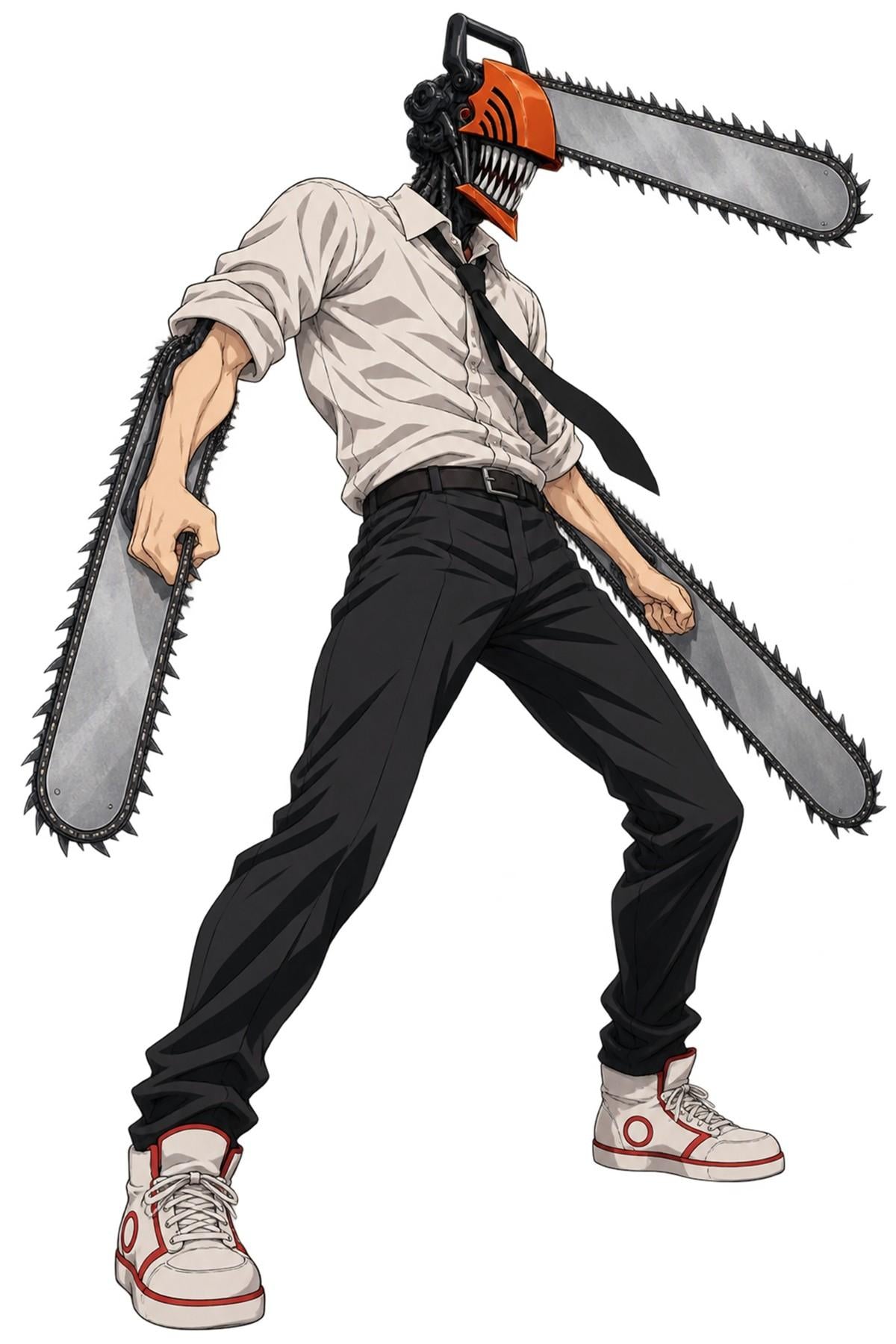 Chainsaw Man Character Artwork - Medium Laser Cut