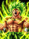 Dragon Ball Broly Legendary Super Saiyan - Small Poster Print