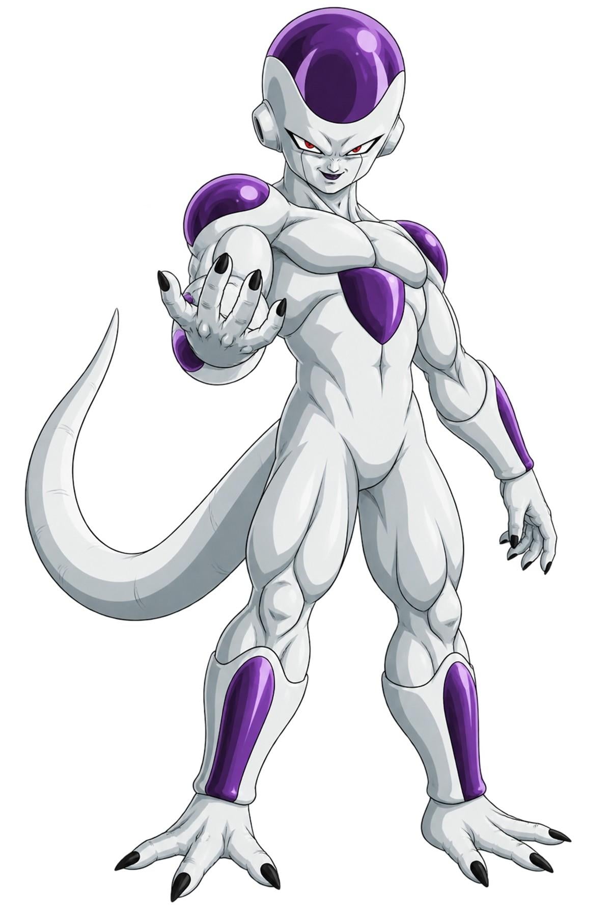 Frieza Character Design - Small Laser Cut
