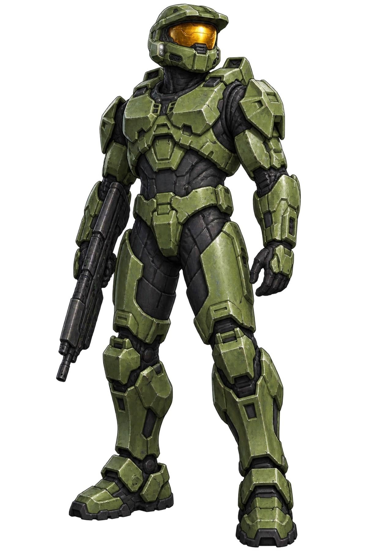 Master Chief Action Figure - XL Laser Cut