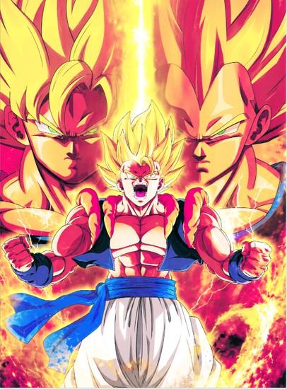 Gogeta - Large Poster Print