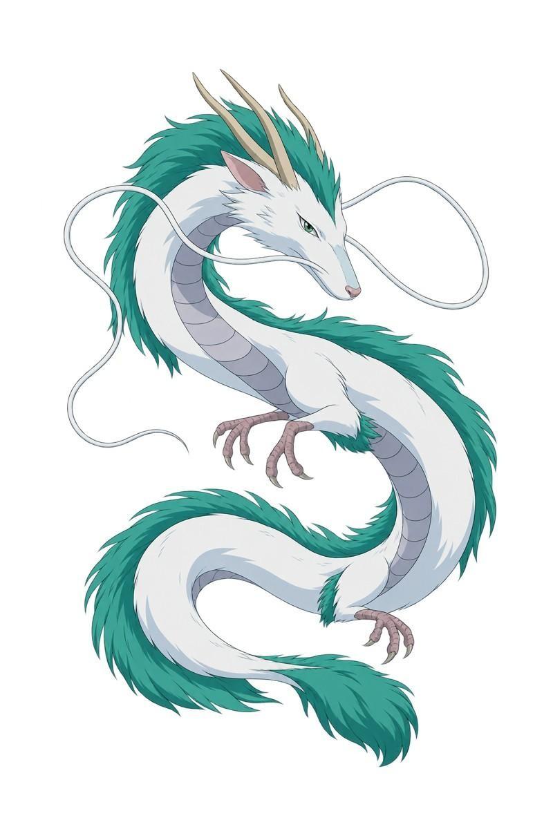 055-Haku - Standard Sticker