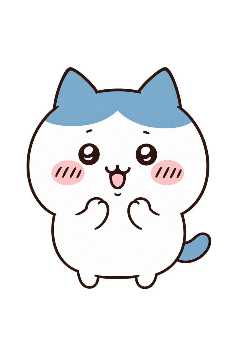 074-Hachiware - Standard Sticker