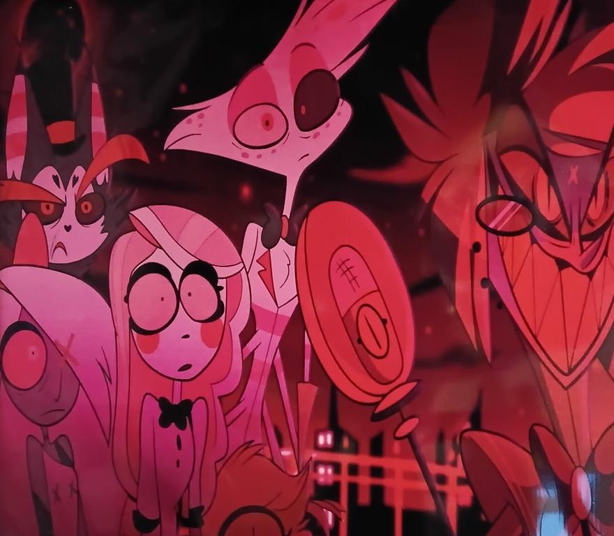 Hazbin Hotel characters - Large Poster Print