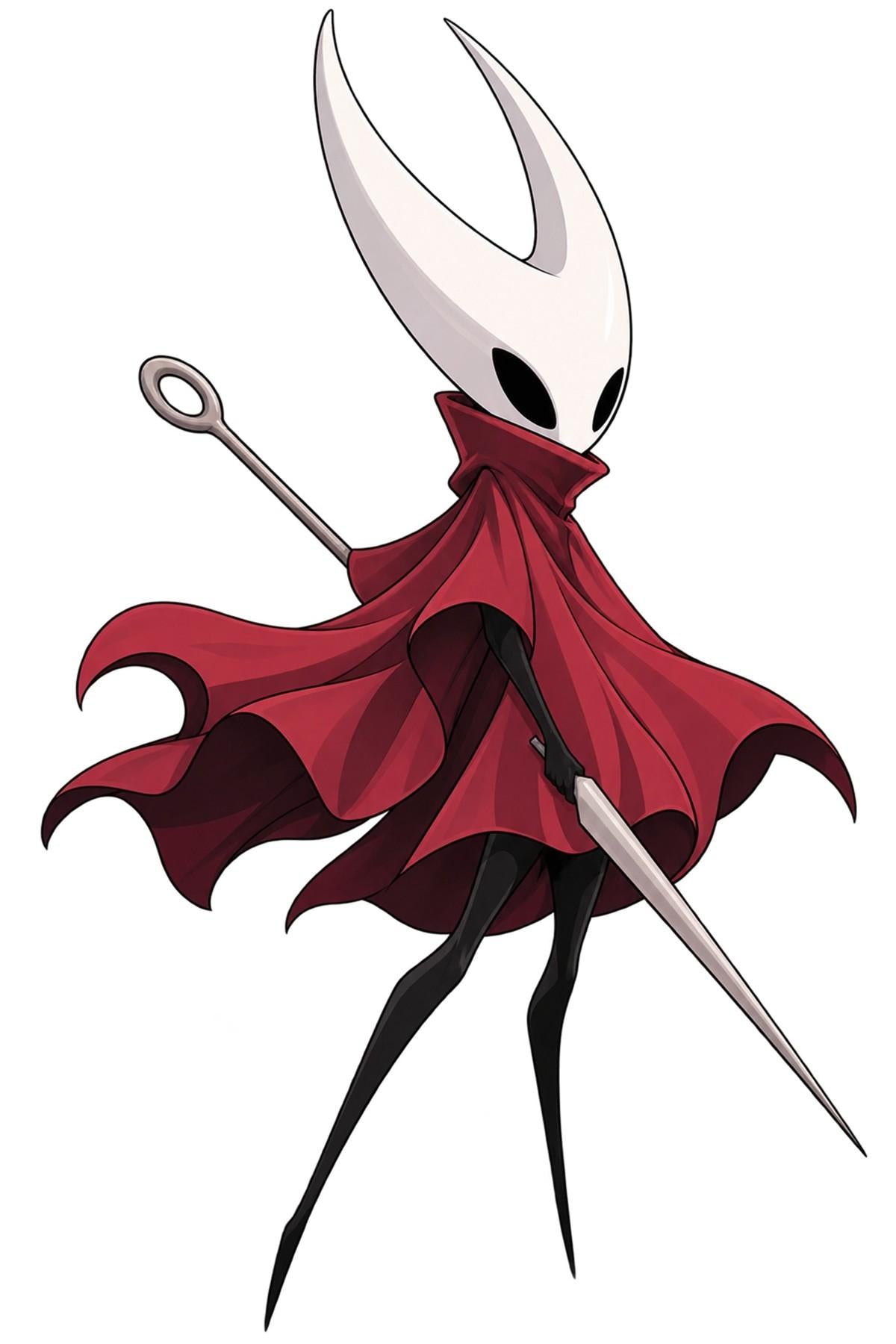 Hornet from Hollow Knight - Medium Laser Cut