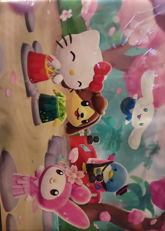 Sanrio and Animal Crossing crossover poster - Large Poster Print