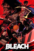 Bleach anime characters artwork - Small Wood Print