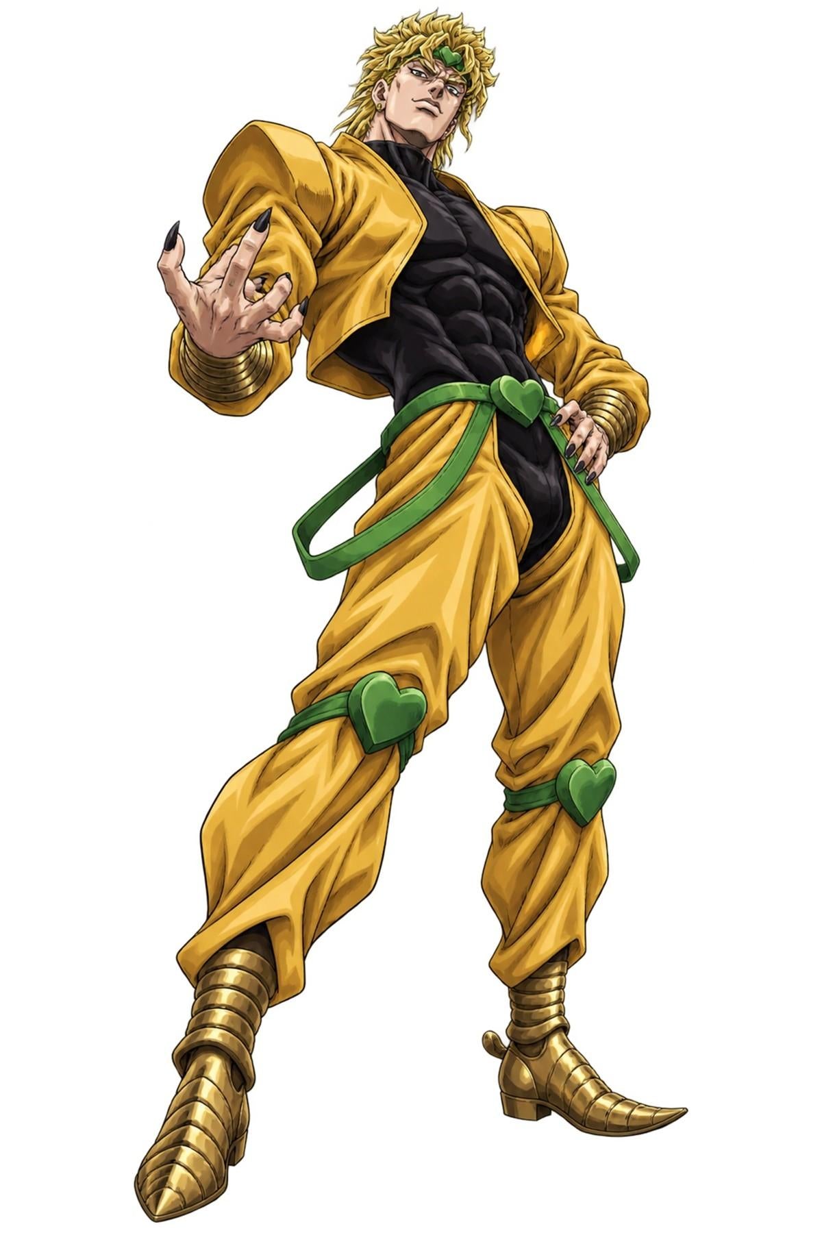 Dio Brando JoJo's Bizarre Adventure Artwork - Medium Laser Cut