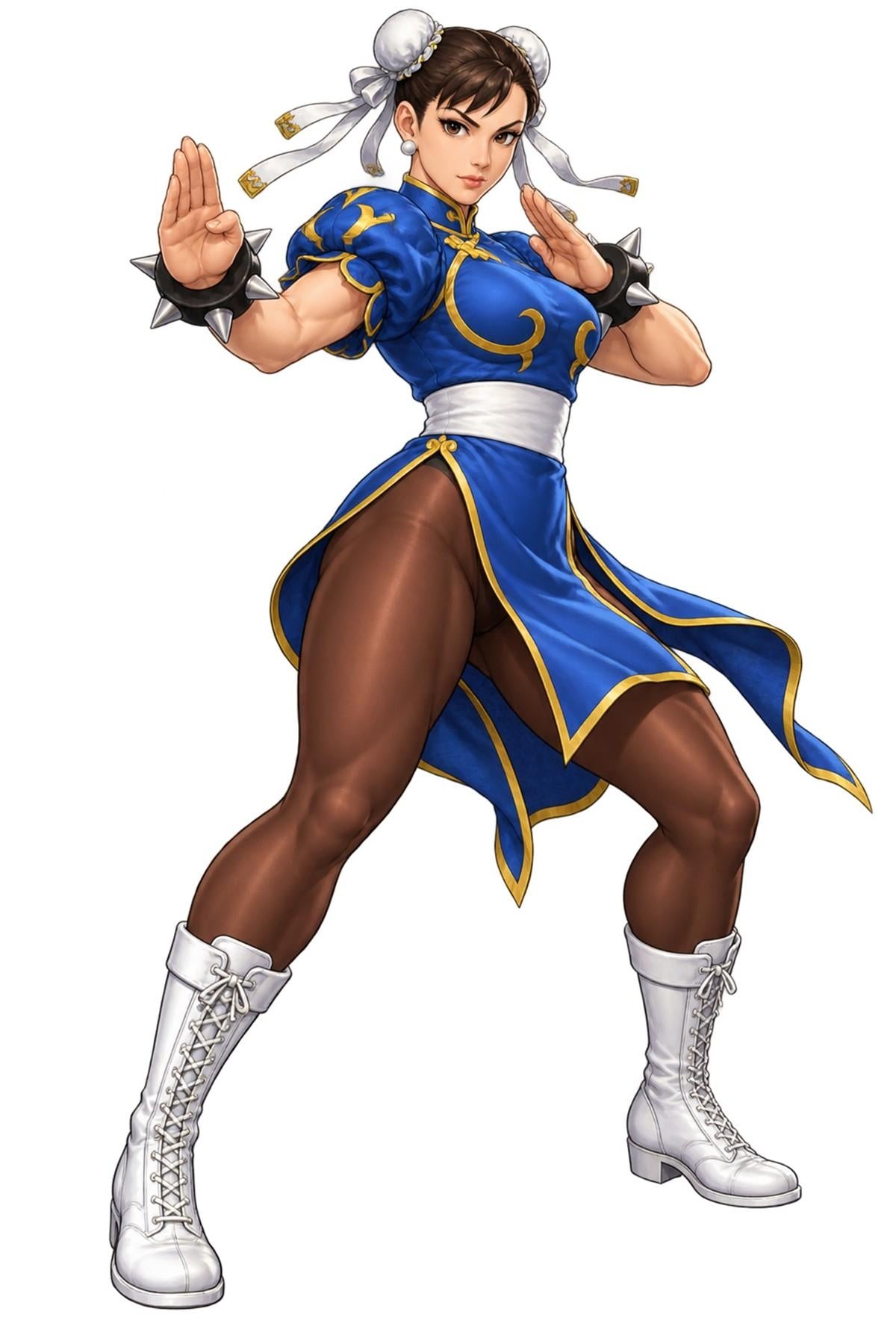 Chun-Li Fighting Stance Artwork - XL Laser Cut