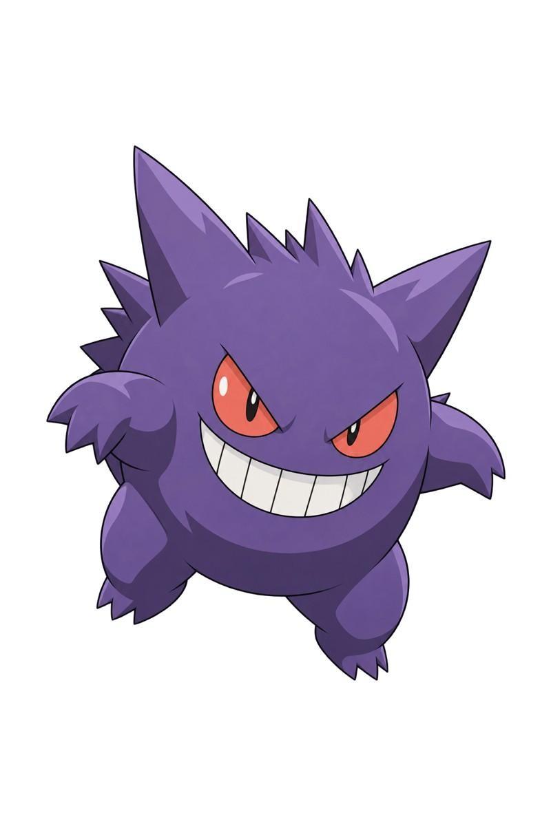107-Gengar - Standard Sticker