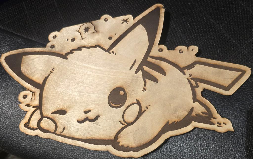 Pikachu - Medium Laser Cut
