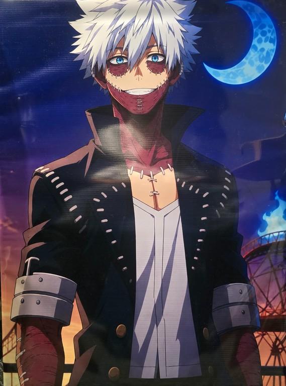 Dabi from My Hero Academia - Large Poster Print
