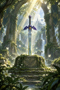 Master Sword from The Legend of Zelda - XL Wood Print