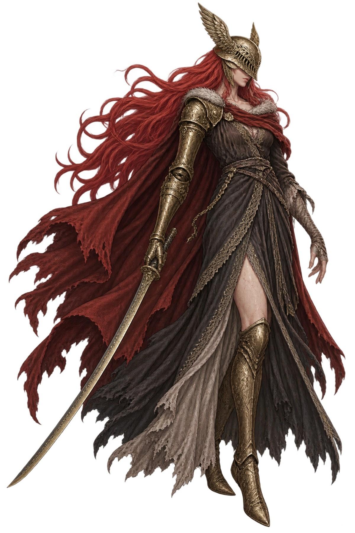 Malenia, Blade of Miquella Art Print - XL Laser Cut