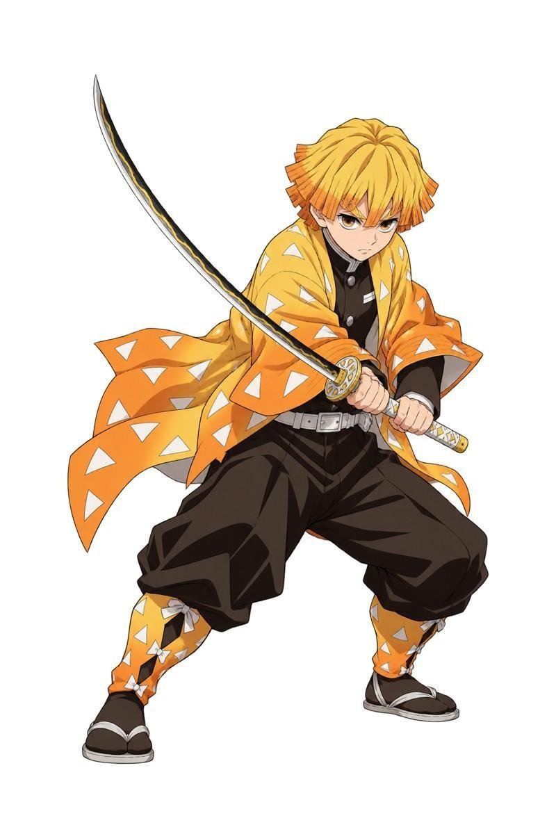 022-Zenitsu - Standard Sticker