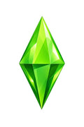 193-Sims-Plumbob - Standard Sticker
