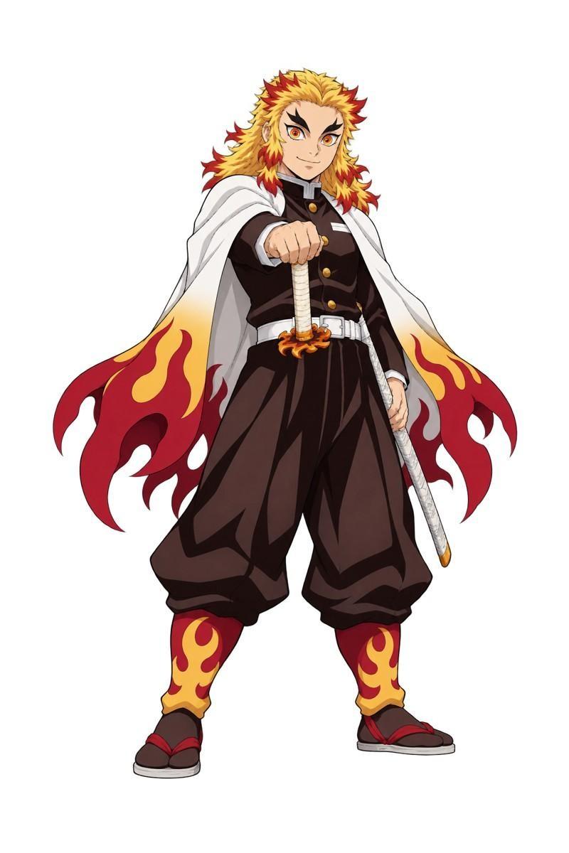 024-Rengoku - Standard Sticker