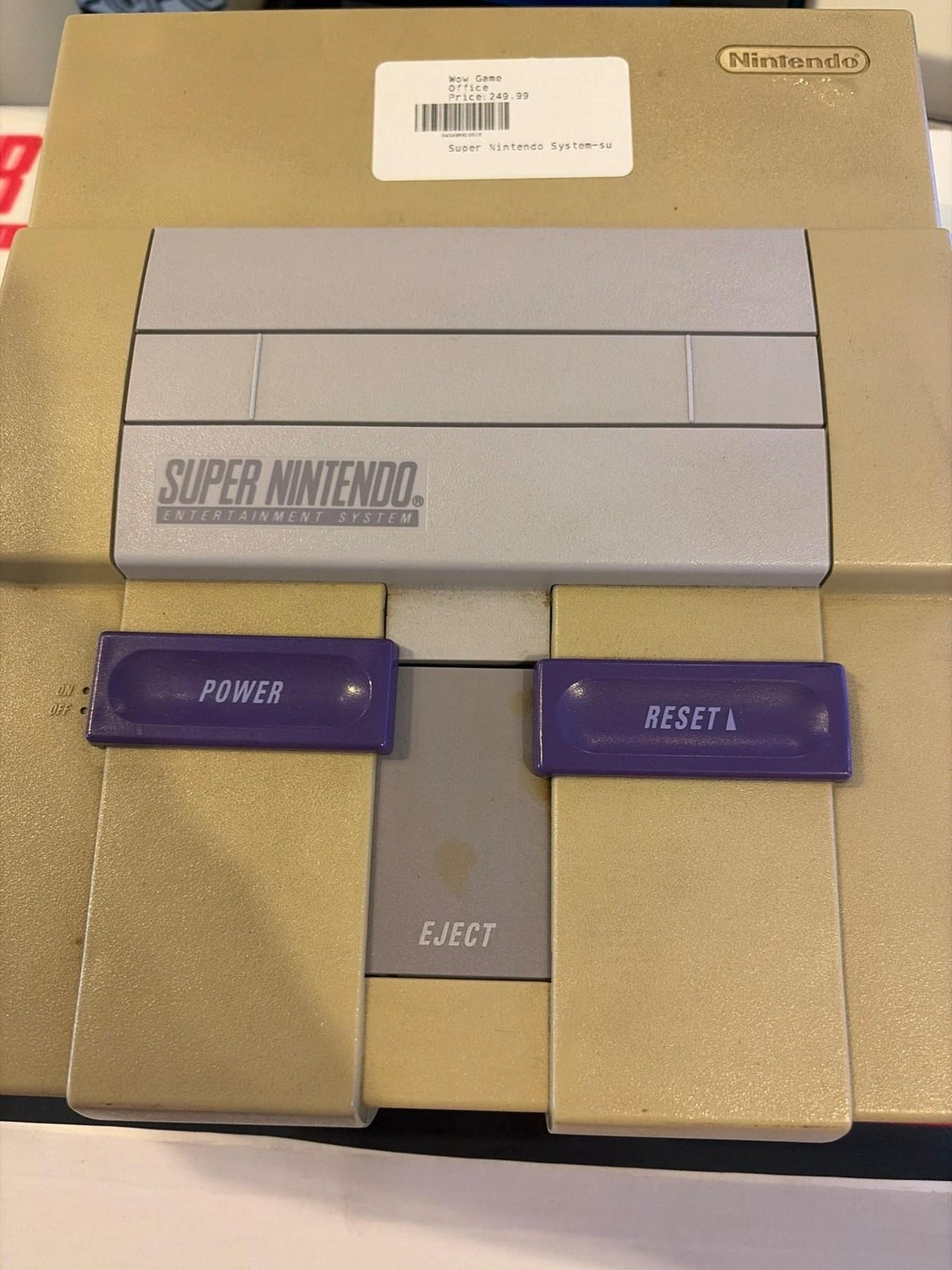 Super Nintendo System-super-nintendo