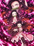 Nezuko Kamado from Demon Slayer - Large Poster Print
