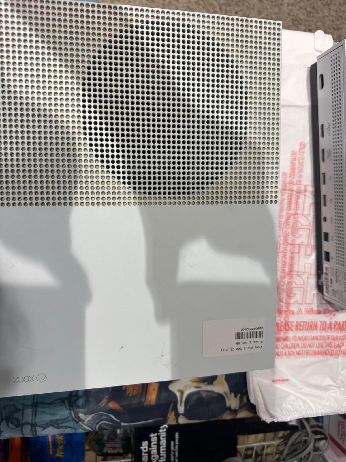 Xbox One S 500 GB White Console-XONE