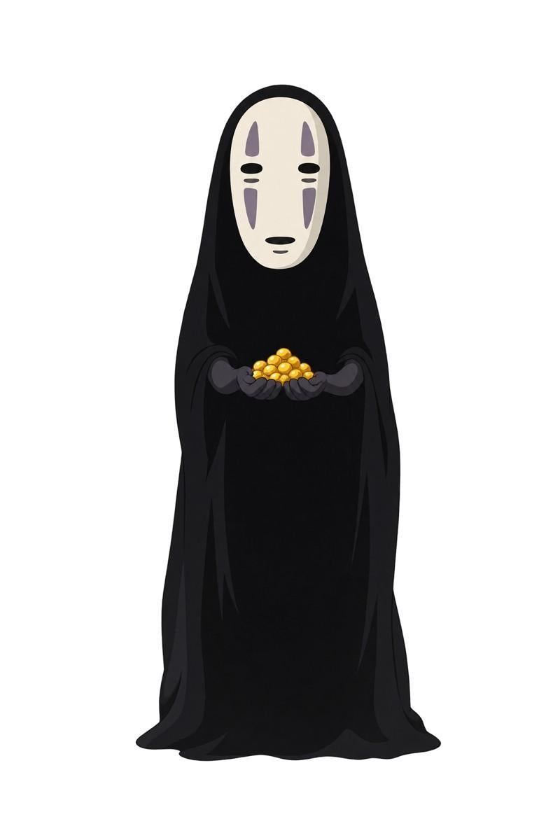 050-No-Face - Standard Sticker