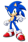 Sonic the Hedgehog Character Design Artwork - XL Laser Cut